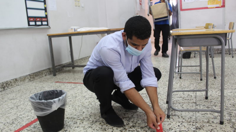 استكمال الاستعدادات لاستقبال الطلبة للعام الدراسي الجديد ٢٠٢١-٢٠٢٢م