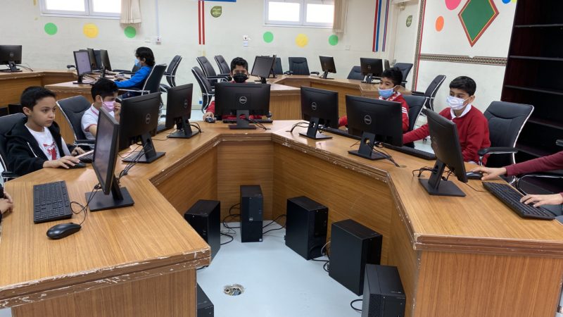 تدريب‭ ‬طلبة‭ ‬الصف‭ ‬الرابع‭ ‬على‭ ‬امتحانات‭ ‬TIMSSالدولية