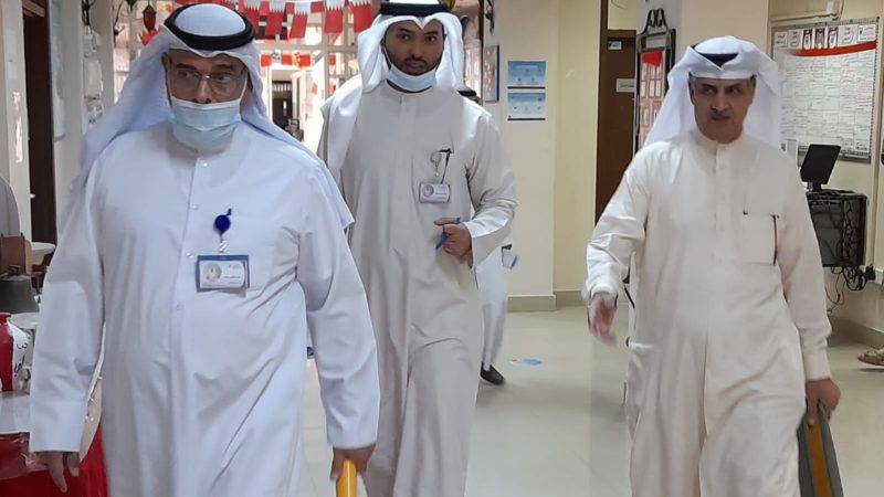 زيارة رئيس المدارس أ. سامي العمادي