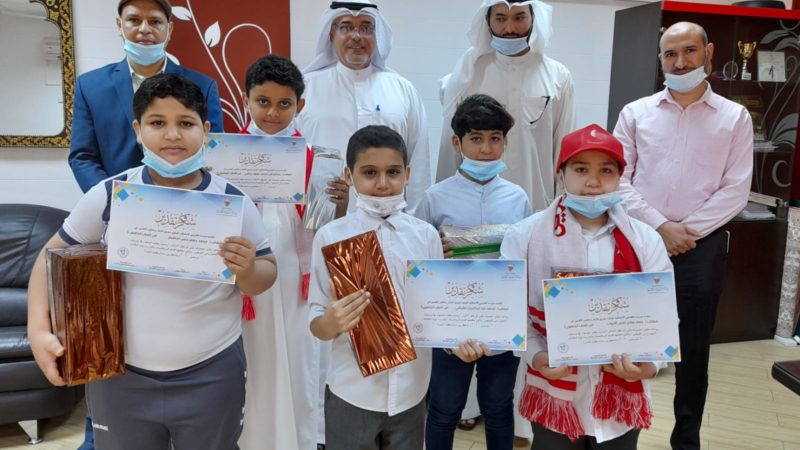 قسم الرياضيات يكرم الفائزين بمسابقة الخوارزمي