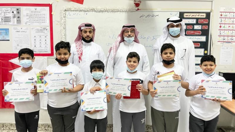 قسم اللغة العربية يكرم الطلبة المتميزين في امتحان PIRLS التجريبي