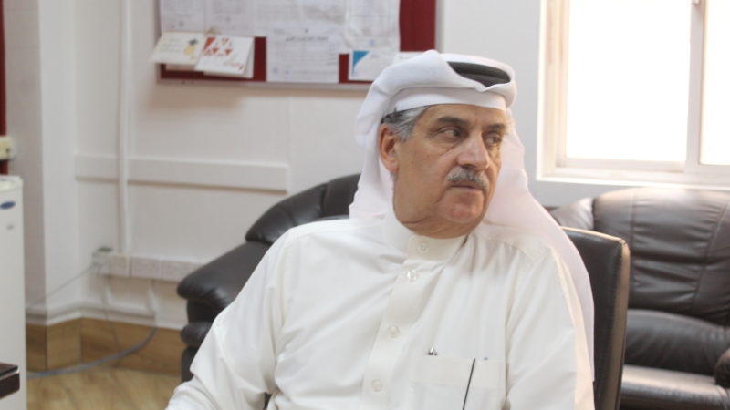 رئيس المدارس أ. سامي العمادي يزور المدرسة