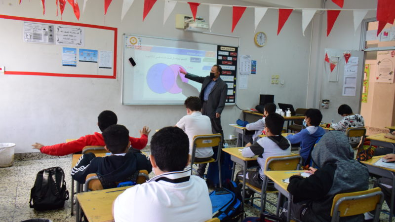 شاهد الصور: عودة الدراسة الحضورية بالنظام الاعتيادي بواقع ٥ أيام