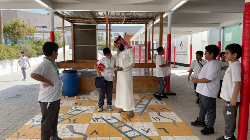فعاليات متنوعة لقسم اللغة العربية ضمن برامج الفسحة التعليمية