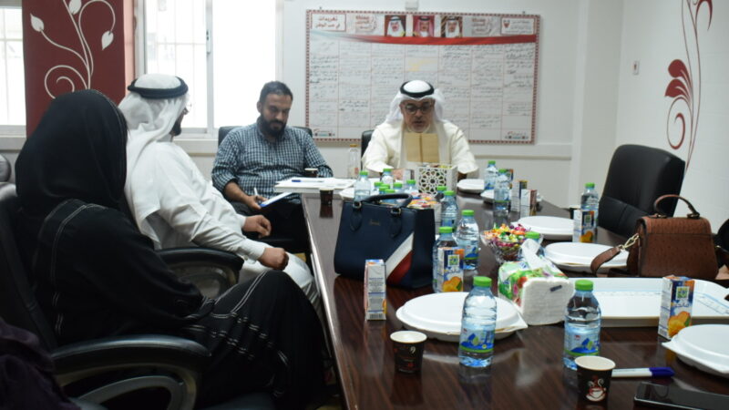 مجلس الآباء يعقد اجتماعه الثاني بقيادة مدير المدرسة