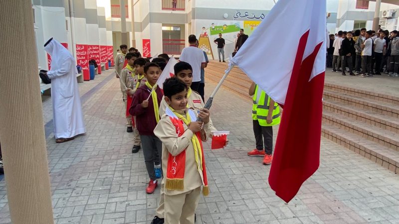 مسيرة المشي بمناسبة اعياد العيد الوطني