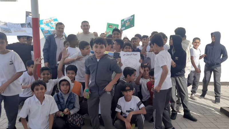 قسم المواد الاجتماعية ينظم فعالية “اعرف وطنك”
