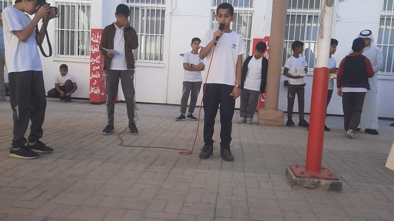 فعاليات متنوعة لقسم الرياضية في الإذاعة المدرسية الصباحية