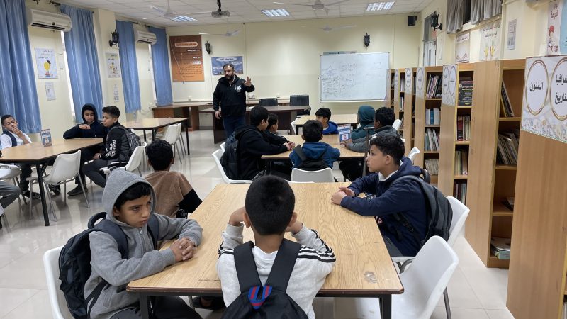 محاضرة إرشادية عن تأثير التأخر الصباحي