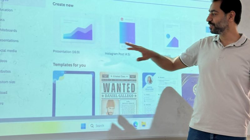 توظيف Canva في العملية التعليمية المستوى 2